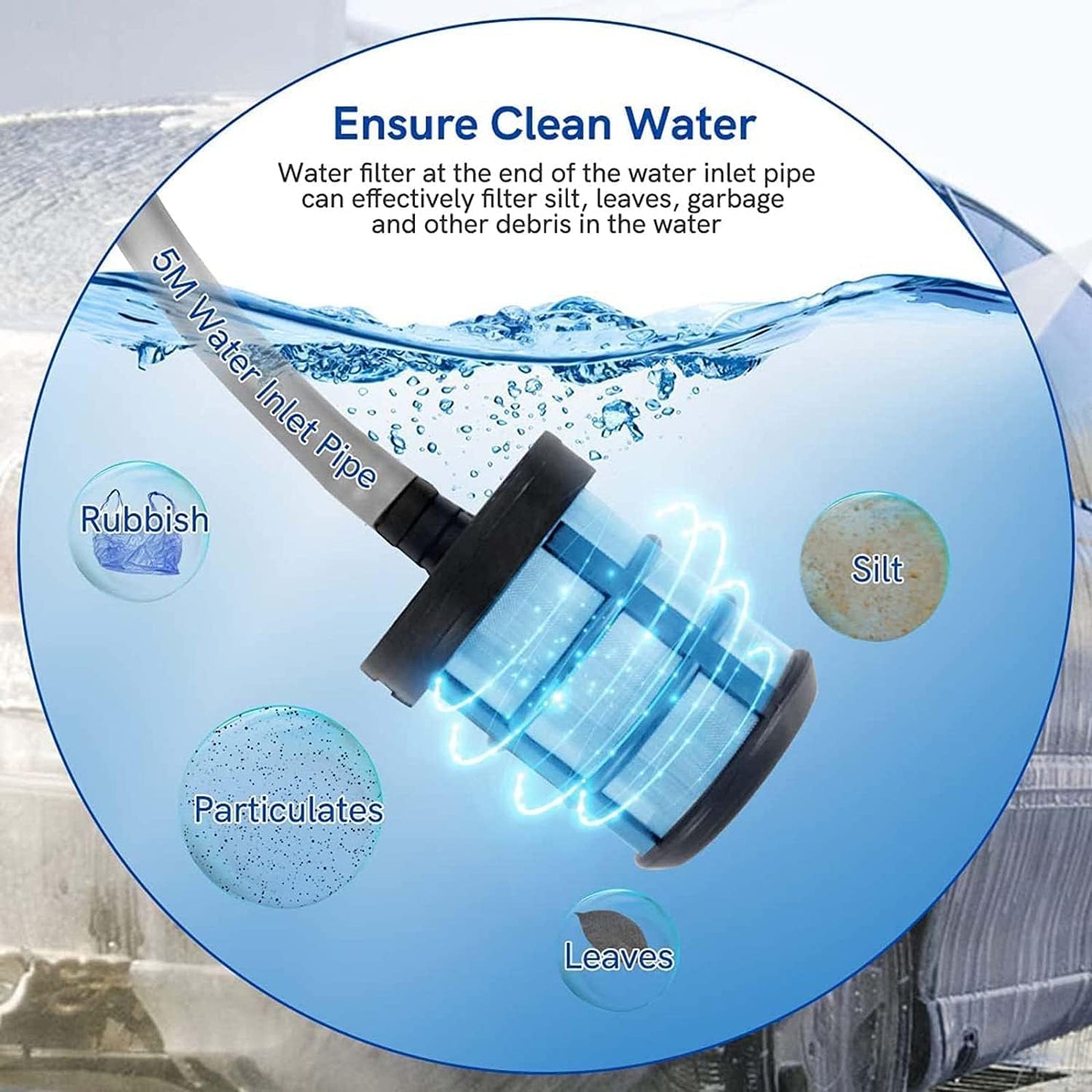 Cleaning Washing gun chargeable with accessories مسدس غسيل سيارات قابل للشحن مع اكسسوارات