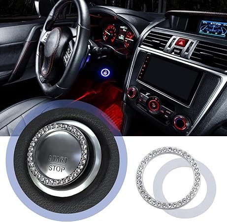 Start Button Dimond كريستال الماس لزر التشغيل