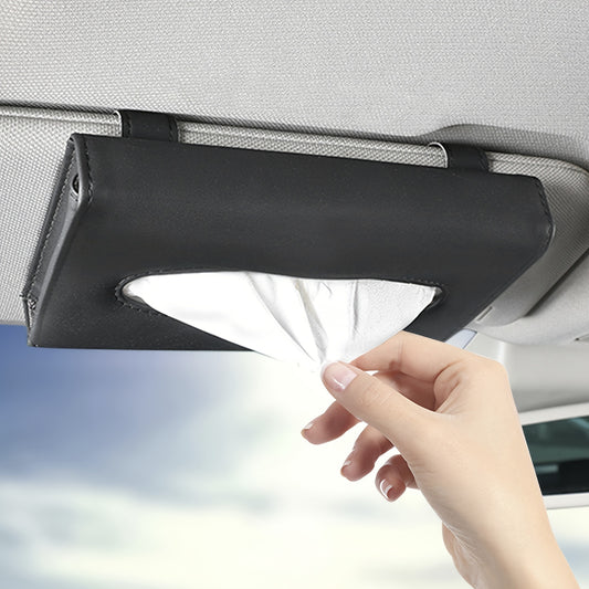 Automobile Sunshade Paper Towel Box Car - Mounted Fashion Pull-out Carton صندوق المناشف الورقية المظلة للسيارات - كرتون قابل للسحب على الموضة