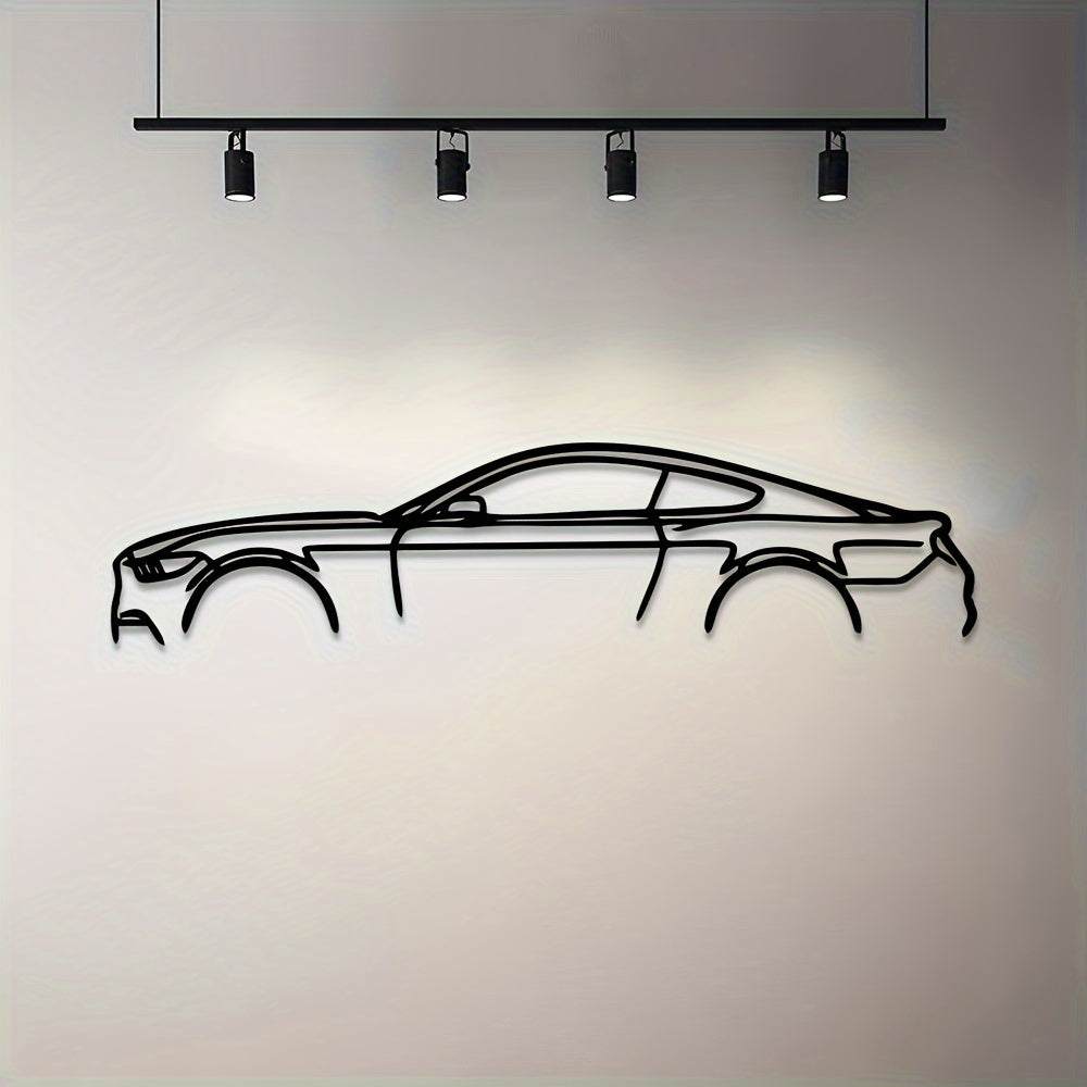 Metal Formula Racing Car Wall Art لوحة فنية جدارية لسيارة سباق الفورمولا المعدنية