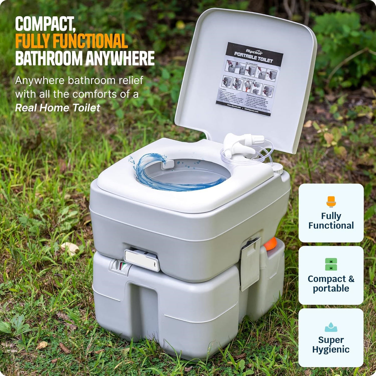 Camping Toilet حمام متنقل للرحلات والتخييم