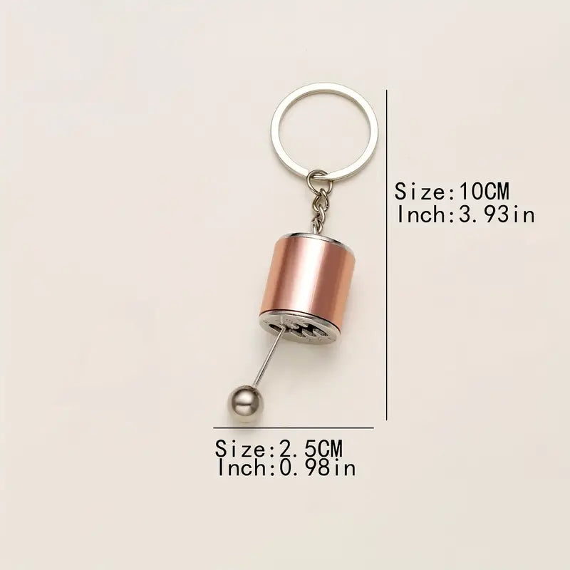 High Quality Gearshift Shaped Keychain with Primum box  ميدالية مميزة لمحبي الجير العادي شي فاخر ومغلف في صندوق وتغلف مميز