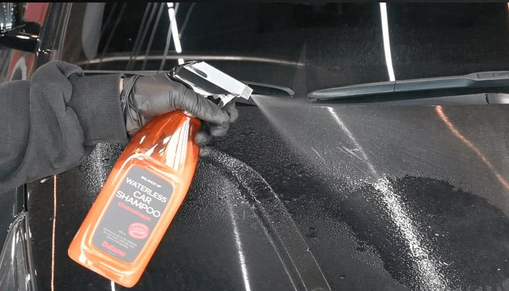 Cleaning Waterless Car Shampoo شامبو  لغسيل السيارات بدون ماء