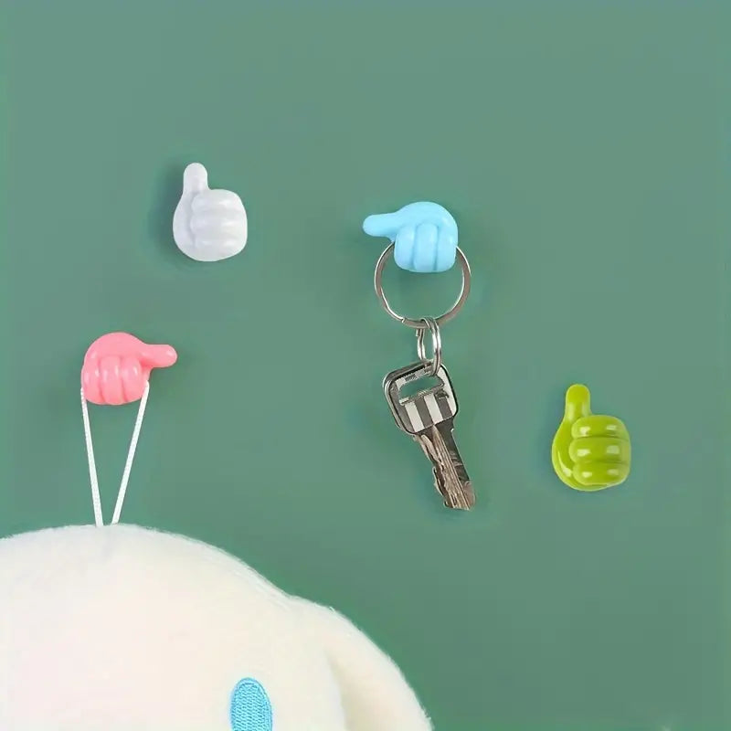 Hand-Shaped Rubber Hooks For Cable & Power Cord Organization!  خطافات مطاطية على شكل يد لتنظيم الكابلات وأسلاك الكهرباء بطريقة فريدة