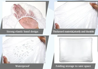 Disposable car cover   لللعناية بالسيارة غطاء طربال سيارة شفاف