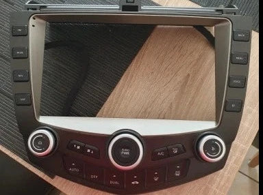 9 Inch Honda Accord 2003-2007 Head Unit Frame 1 year Warranty فريم شاشة هوندا اكورد مع تحكم بالمكيف ضمان سنة