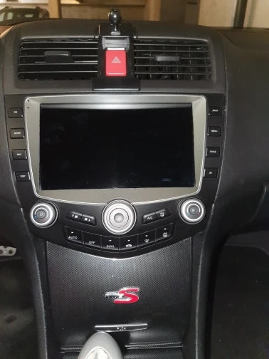 9 Inch Honda Accord 2003-2007 Head Unit Frame 1 year Warranty فريم شاشة هوندا اكورد مع تحكم بالمكيف ضمان سنة