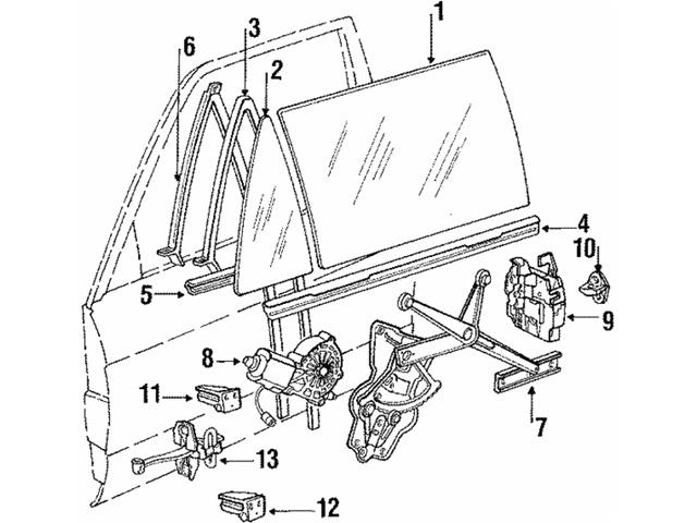 Refrance Templet Page Used BMW E30 51211922843 Door lock front Driver left Production Till 1983/10 Original Part  باب السائق قفل باب بيام