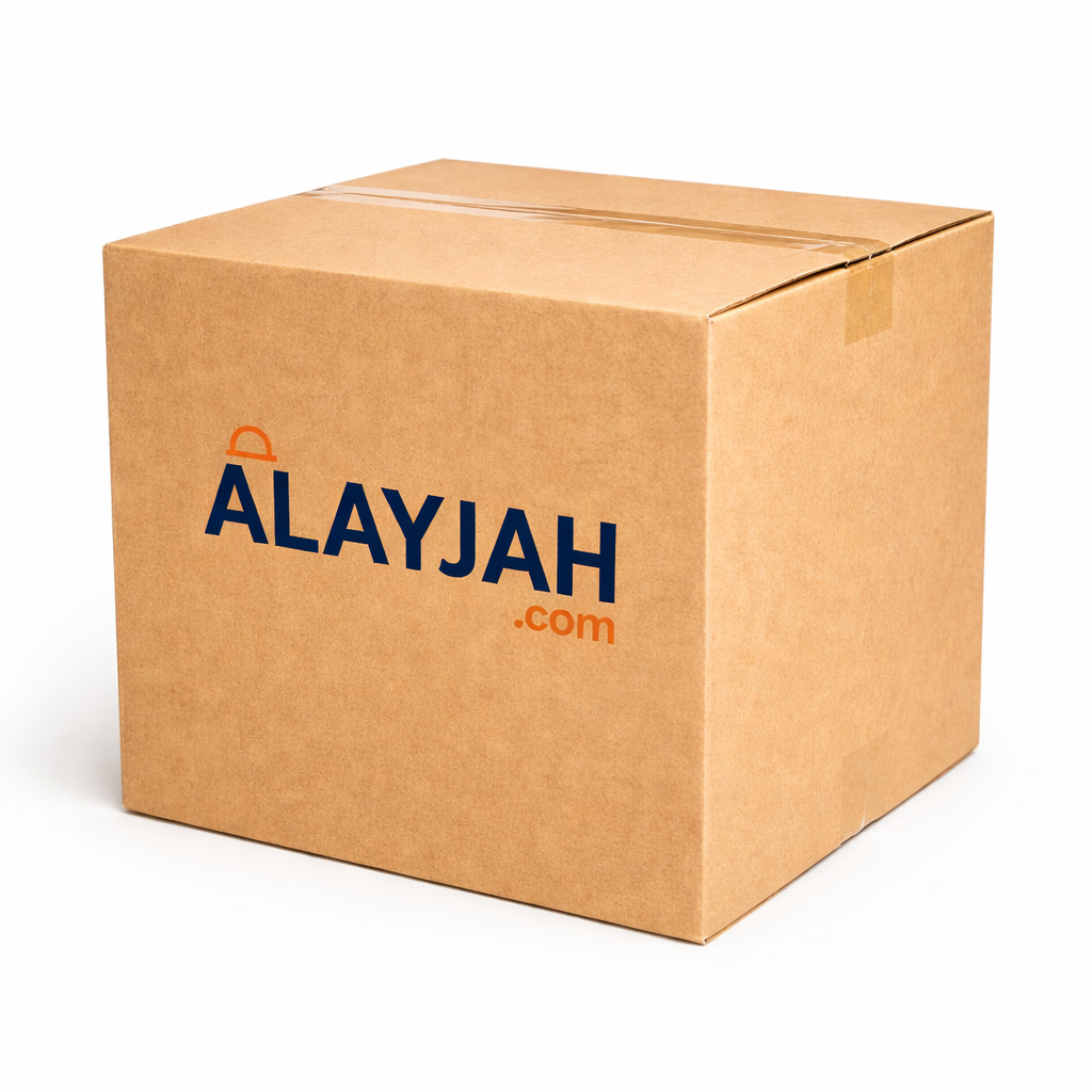 Alayjah Pack of 5 Medium Moving Boxes 45x45x45cm Double Wall Heavy Duty 30kg Capacityطقم 5 صناديق نقل متوسطة 45×45×45 سم مزدوجة الجدار شديدة التحمل 30 كجم