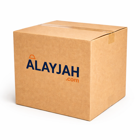 Alayjah Pack of 5 Medium Moving Boxes 45x45x45cm Double Wall Heavy Duty 30kg Capacityطقم 5 صناديق نقل متوسطة 45×45×45 سم مزدوجة الجدار شديدة التحمل 30 كجم