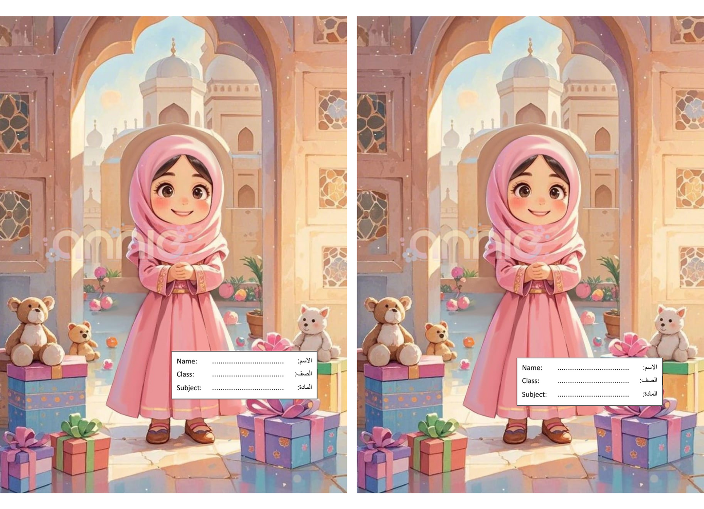 Custom School Notebooks with Your Child’s Caricature – Let Them Shine at School!  6 Note Books دفاتر مدرسية مخصصة برسمة كاريكاتير لطفلك – تميّز لا يُضاهى في المدرسة 6 دفاتر