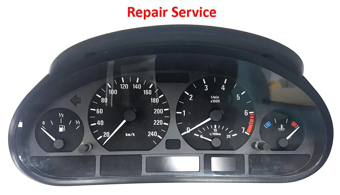 BMW E46 Coupe 1999-2005 gauge cluster  عدادات خليجي كيلو بي ام دبليو كوبيه