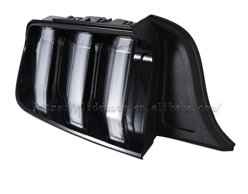 Clear /red/ smoke lens tail lambs compatible with Ford Mustang 2015-2023 ليتات اضاءة خلفية شفاف احمر سموك فورد موستنج