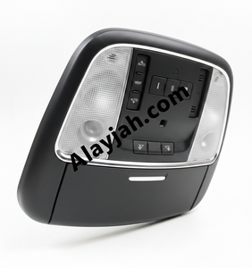Used 2015–2023 Dodge Charger OEM Overhead Console – Black, Without Sunroof - وحدة التحكم العلوية (الكونسول العلوي) الأصلية مستعملة لدودج تشارجر 2015–2023 – باللون الأسود، بدون فتحة سقف