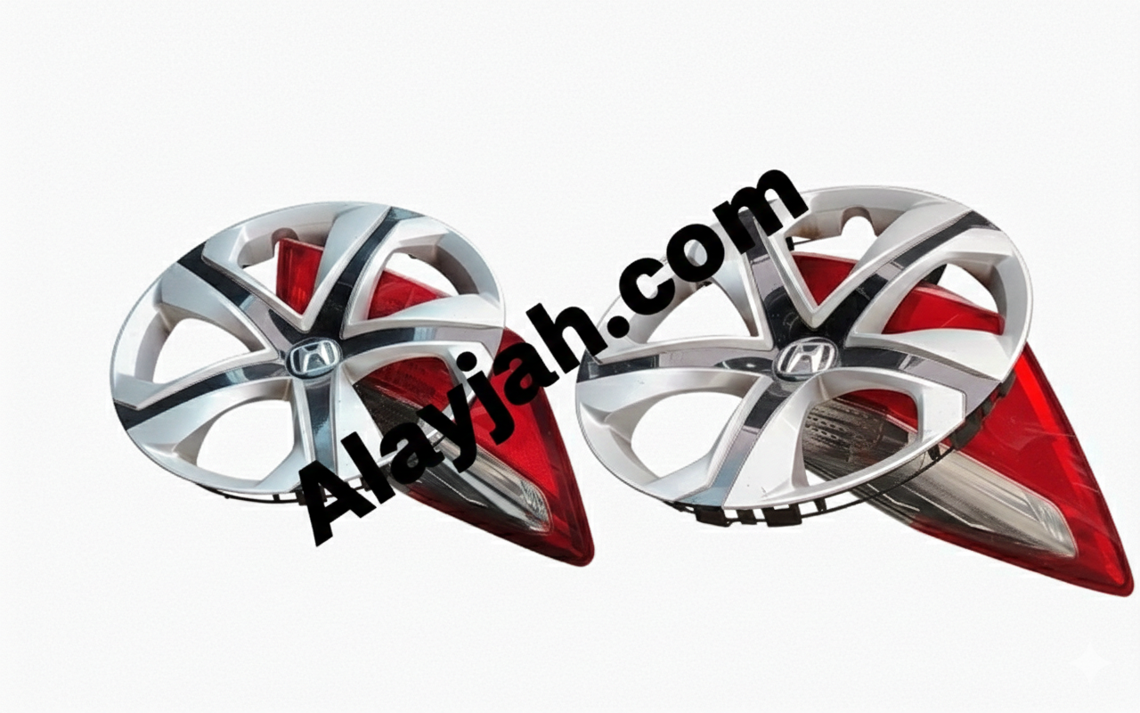 Used Genuine Honda Civic LX Wheel Covers 2019–2021 1-piece أغطية عجلات أصلية مستخدمة هوندا سيفيك LX 2019–2021