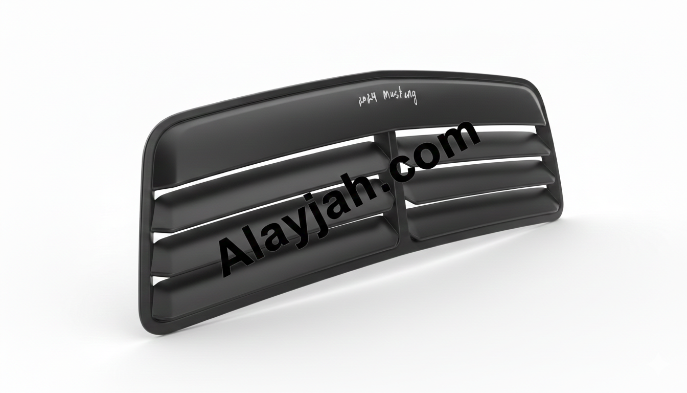 Used Genuine Ford Mustang 2024 Hood Air Vent Grille شبك فتحة تهوية غطاء المحرك أصلي مستخدم فورد موستنج 2024