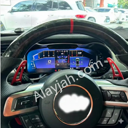 12.3" Digital LCD Instrument Cluster for Ford Mustang 2015–2019 – Full HD Speed Meter & Multimedia Dashboard Upgrade شاشة عدادات رقمية 12.3 إنش لفورد موستانج 2015–2019 – لوحة سرعة متعددة الوسائط بدقة عالية وترقية كاملة للتابلوه