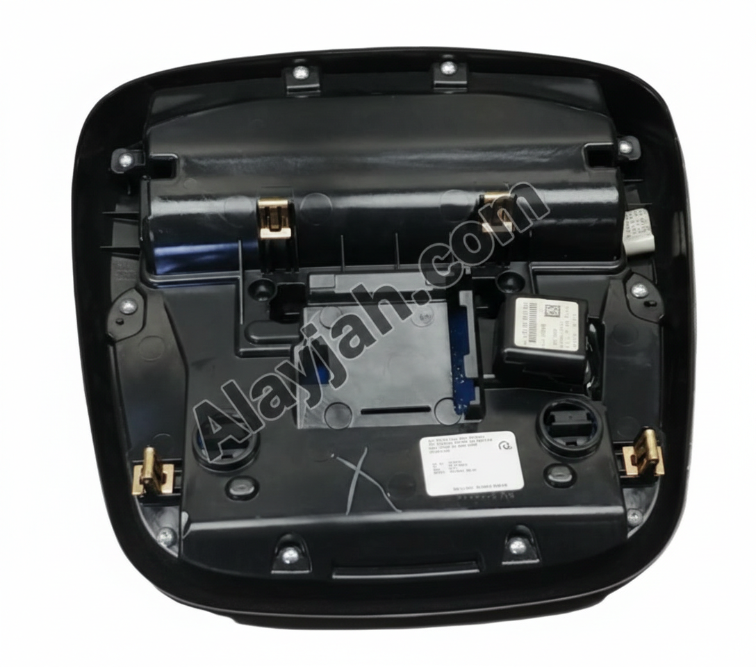 Used 2015–2023 Dodge Charger OEM Overhead Console – Black, Without Sunroof - وحدة التحكم العلوية (الكونسول العلوي) الأصلية مستعملة لدودج تشارجر 2015–2023 – باللون الأسود، بدون فتحة سقف