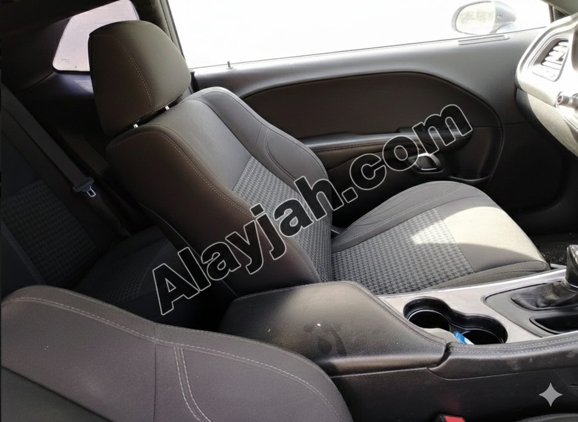 Used Genuine Dodge Challenger Driver & Passenger Seats (1-Piece any side) 2015–2017 – OEM مقاعد السائق أو الراكب الأصلية مستخدمة دودج تشالنجر (قطعة واحدة لأي جانب) 2015–2017 – OEM