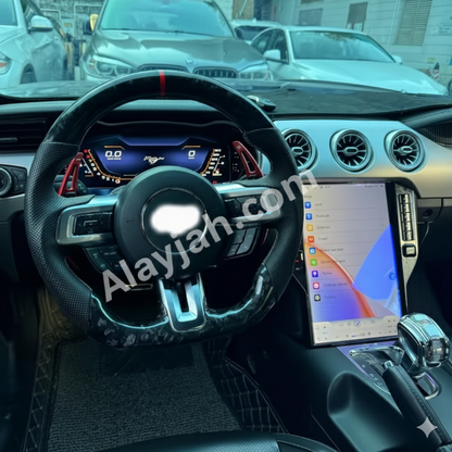 12.3" Digital LCD Instrument Cluster for Ford Mustang 2015–2019 – Full HD Speed Meter & Multimedia Dashboard Upgrade شاشة عدادات رقمية 12.3 إنش لفورد موستانج 2015–2019 – لوحة سرعة متعددة الوسائط بدقة عالية وترقية كاملة للتابلوه