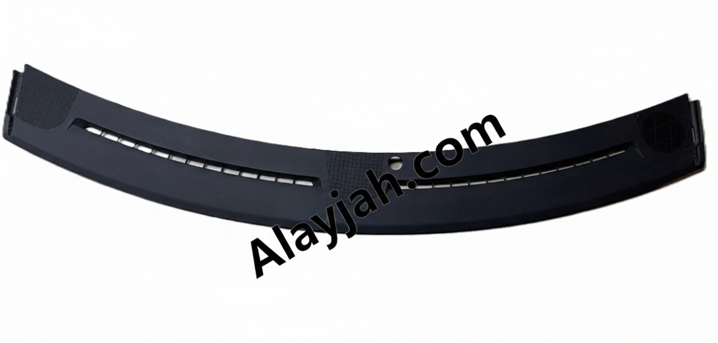 Used 2013–2016 Dodge Charger Front Upper Dash Defroster Grille Vent Panel – OEM Dashboard Air Vent Cover - قطعة أصلية مستعملة لشاحن دودج تشارجر 2013–2016 – لوحة فتحات التهوية العلوية الأمامية على لوحة العدادات