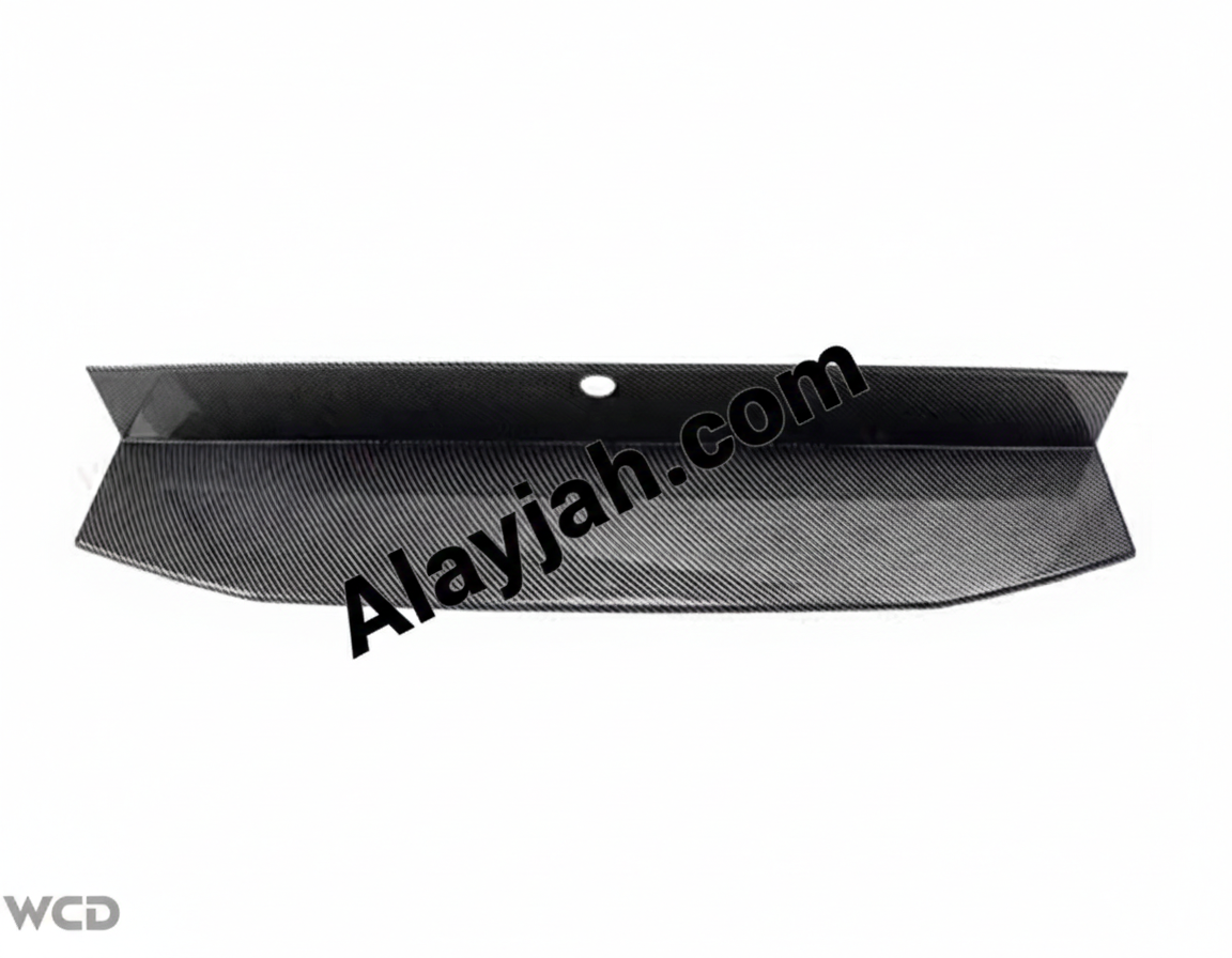 Dry Carbon Fiber Rear Trunk Cover – Body Kit Trunk Lid Trim Panel for Ford Mustang Dark Horse 2024+ غطاء صندوق خلفي من ألياف الكربون الجافة – طقم غطاء وتريم غطاء الصندوق الخلفي لسيارة فورد موستانج دارك هورس 2024+