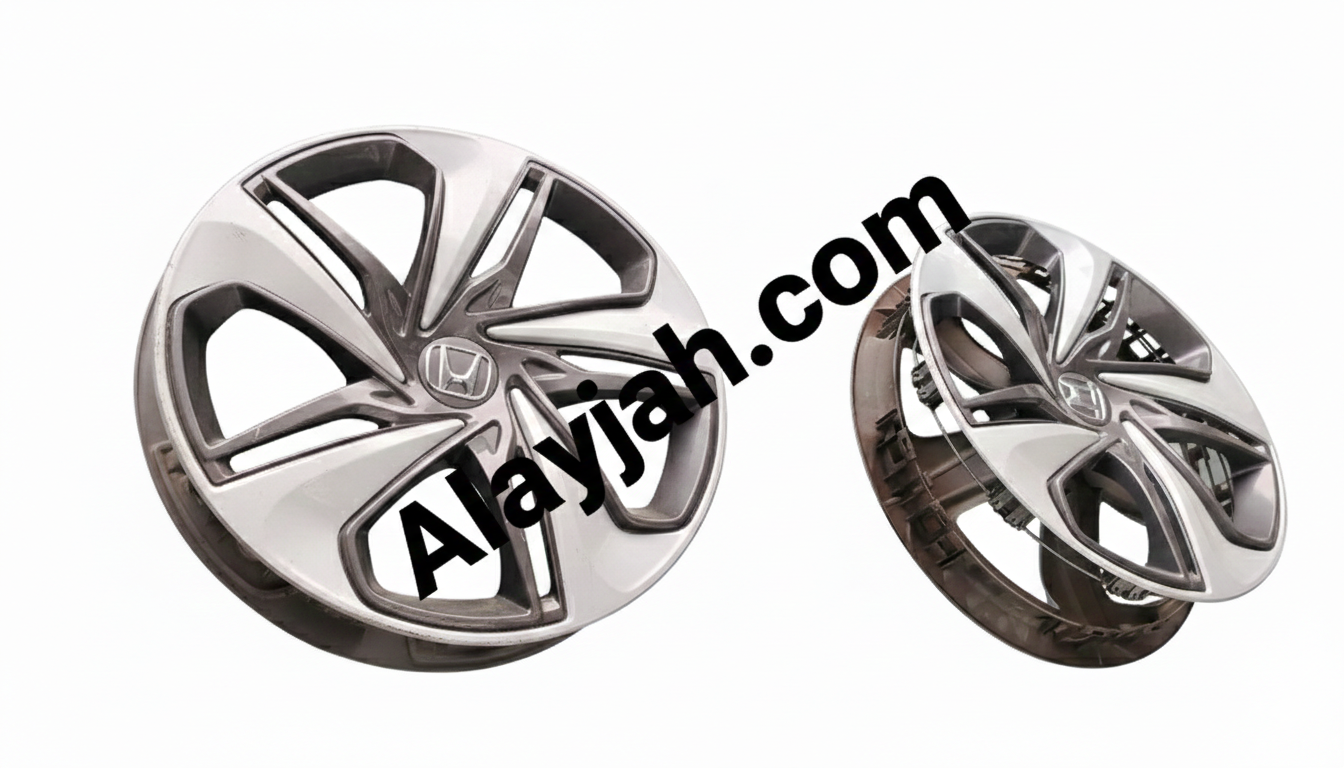 Used Genuine Honda Civic LX Wheel Covers 2019–2021 1-piece أغطية عجلات أصلية مستخدمة هوندا سيفيك LX 2019–2021