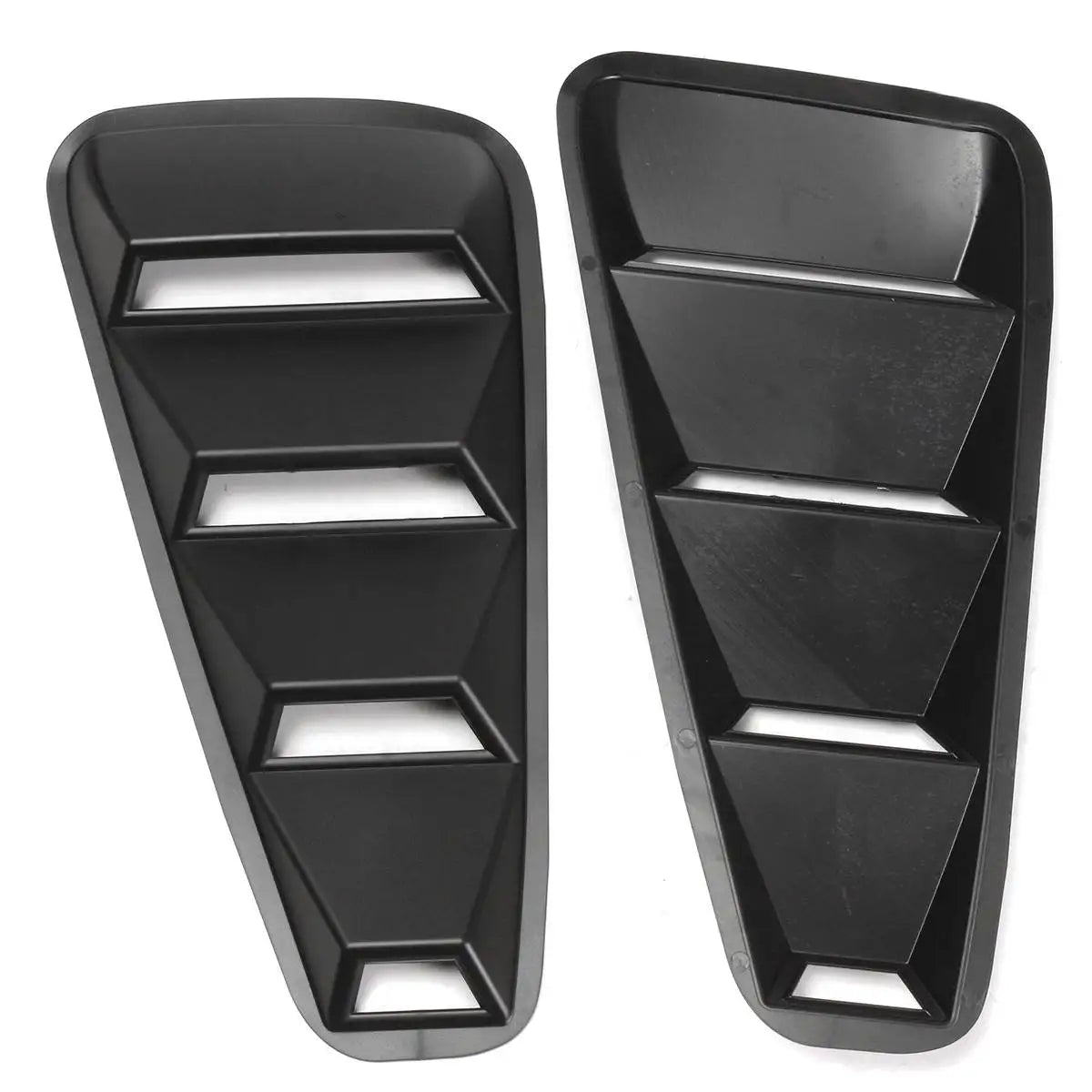 A Pair Quarter Side Window Louvers Ford Mustang 2005 2006 2007 2008 2009 2010 2011 2012 2013 2014 غطاء مدرج لوفر للجامات الجانبية فورد موستنج