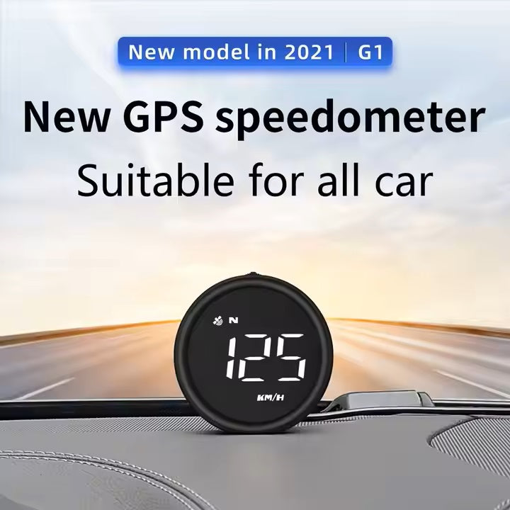 Digital GPS meter round shape عداد الكتروني يعمل بالأقمار الاصطناعية شكل دائري (اسعار خاصة للتجار special prices for sellers)