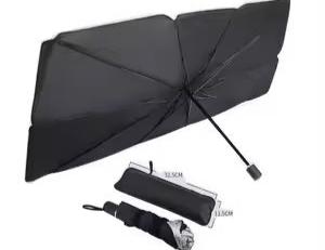 سعر خاص للتجار Special price for Sellers Car Windshield Sun Shade Umbrella, Foldable Front Window Sunshade Umbrella (140X80cm) شمسية مضلة للسيارة  والزجاج الامامي قابلة للطي تحمي من اشعة الشمس