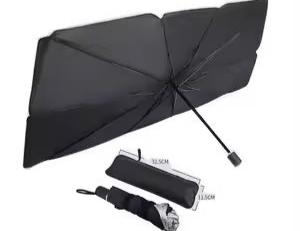 (سعر خاص للتجار  )Special price for Sellers Car Windshield Sun Shade Umbrella, Foldable Front Window Sunshade Umbrella (140X80cm) شمسية مضلة للسيارة  والزجاج الامامي قابلة للطي تحمي من اشعة الشمس