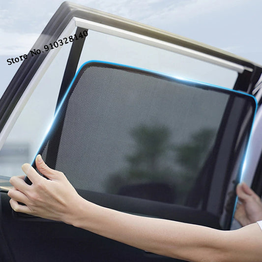 Toyota RAV4 2019-2023 Magnetic Car Sunshade Mesh Curtains شمسيات للنوافذ الدرايش تويوتا راف 4