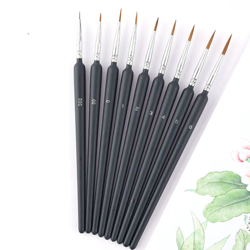 Detail Paint Brush طقم فرش دقيقة الون ازرق  20100330