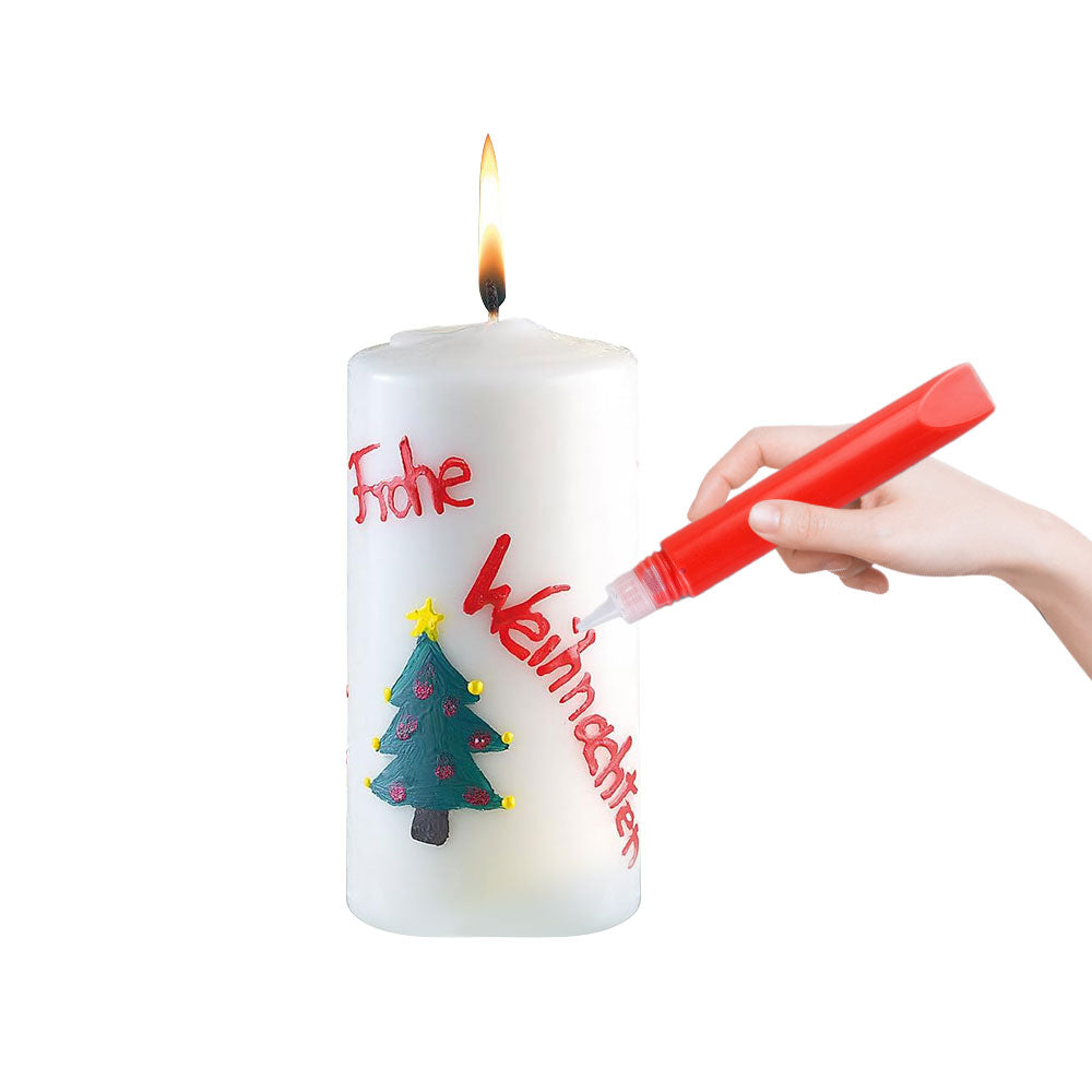 Alayjah 6-Color Candle Paint , 1-Piece , Artist Painting Kit with High-Quality Paper Box for Smooth, Vibrant ألوان الشمع المكونة من 6 ألوان،  طقم رسم فني مع علبة ورقية عالية الجودة لرسم ناعم وزاهي (Special Prices for Sellers اسعار خاصة للتجار )
