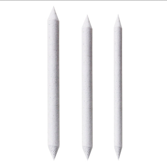 Alayjah, 3-Piece Double-Ended Blending Stumps (2 Pack), White Tools for Pencil & Charcoal Shading 3 20100150قطع من أقلام الدمج مزدوجة الأطراف (عبوتان)، أدوات بيضاء لتظليل الفحم والرصاص (Special Prices for Sellers اسعار خاصة للتجار )