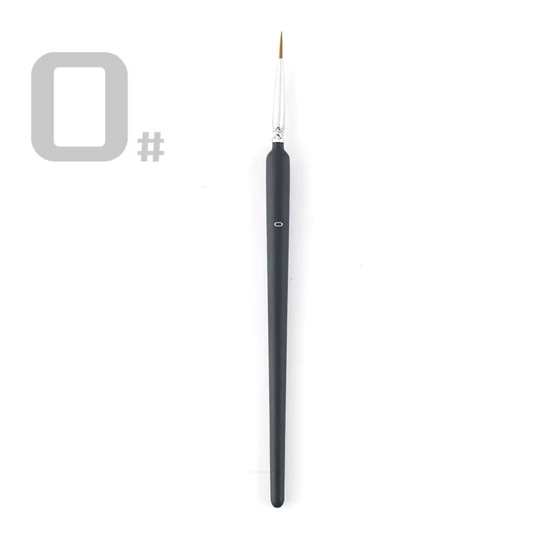 Alayjah, Professional Artist Miniature Detail Paint Brush Set, 11-Piece, Sharp Tips for Precise, Clear, and Fine Artwork Drawing 20100330 ألايجا، فرش رسم احترافية 11 قطعة لتفاصيل صغيرة – رؤوس حادة لرسم دقيق وواضح وفني ممتاز