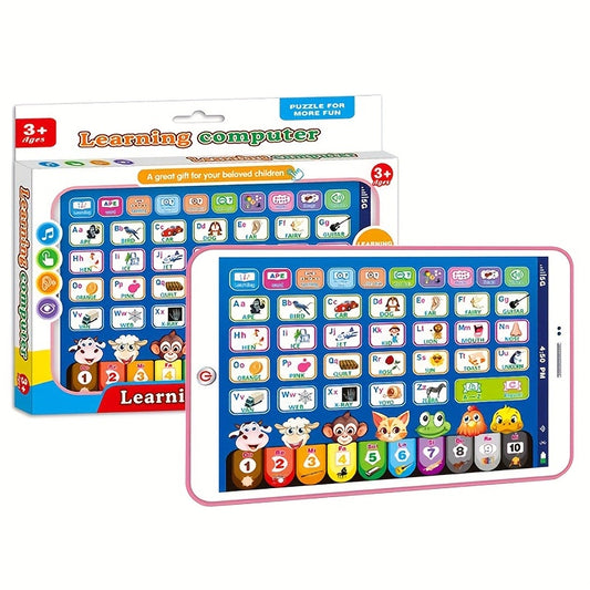 Alayjah, Interactive Alphabet & Spelling Quiz iPad Toy, 1 Piece, Fun Early Learning Reader for Kids, English Education Game (Special Prices for Sellers اسعار خاصة للتجار )