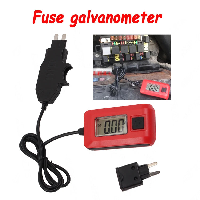 Automotive Fuse Galvanometer Leakage Tester جهاز فحص فيوزات السيارة وفحص تسرب الكهرباء