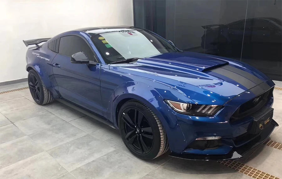 Mustang Bonnet Scoop Roush Style 2015, 2016, 2017 - طمرة بونيت فورد موستنج تصميم راوش