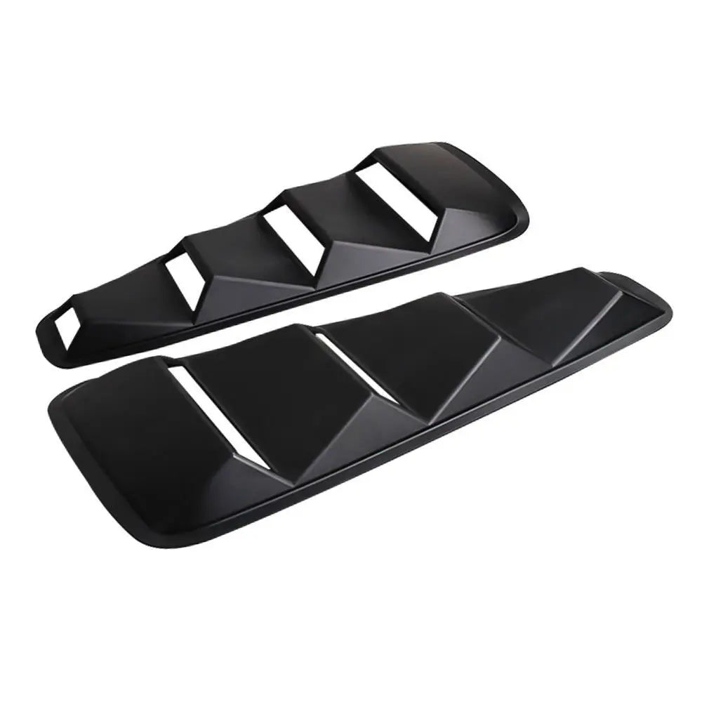 A Pair Quarter Side Window Louvers Ford Mustang 2005 2006 2007 2008 2009 2010 2011 2012 2013 2014 غطاء مدرج لوفر للجامات الجانبية فورد موستنج