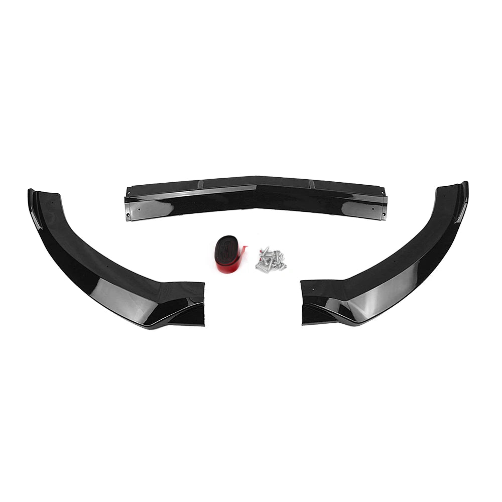 Mercedes Front Bumper Lib C Class W205 2015-2018 Gloss Blackلحية مرسيدس سي