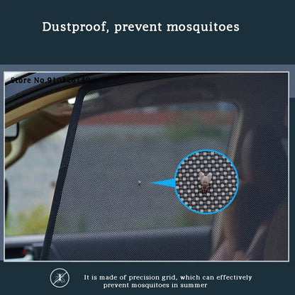 Toyota RAV4 2019-2023 Magnetic Car Sunshade Mesh Curtains شمسيات للنوافذ الدرايش تويوتا راف 4