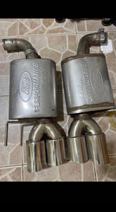 اكزوزات موستنج بورلا مع تبات كروم Double Tips Borla Exhaust Mustang