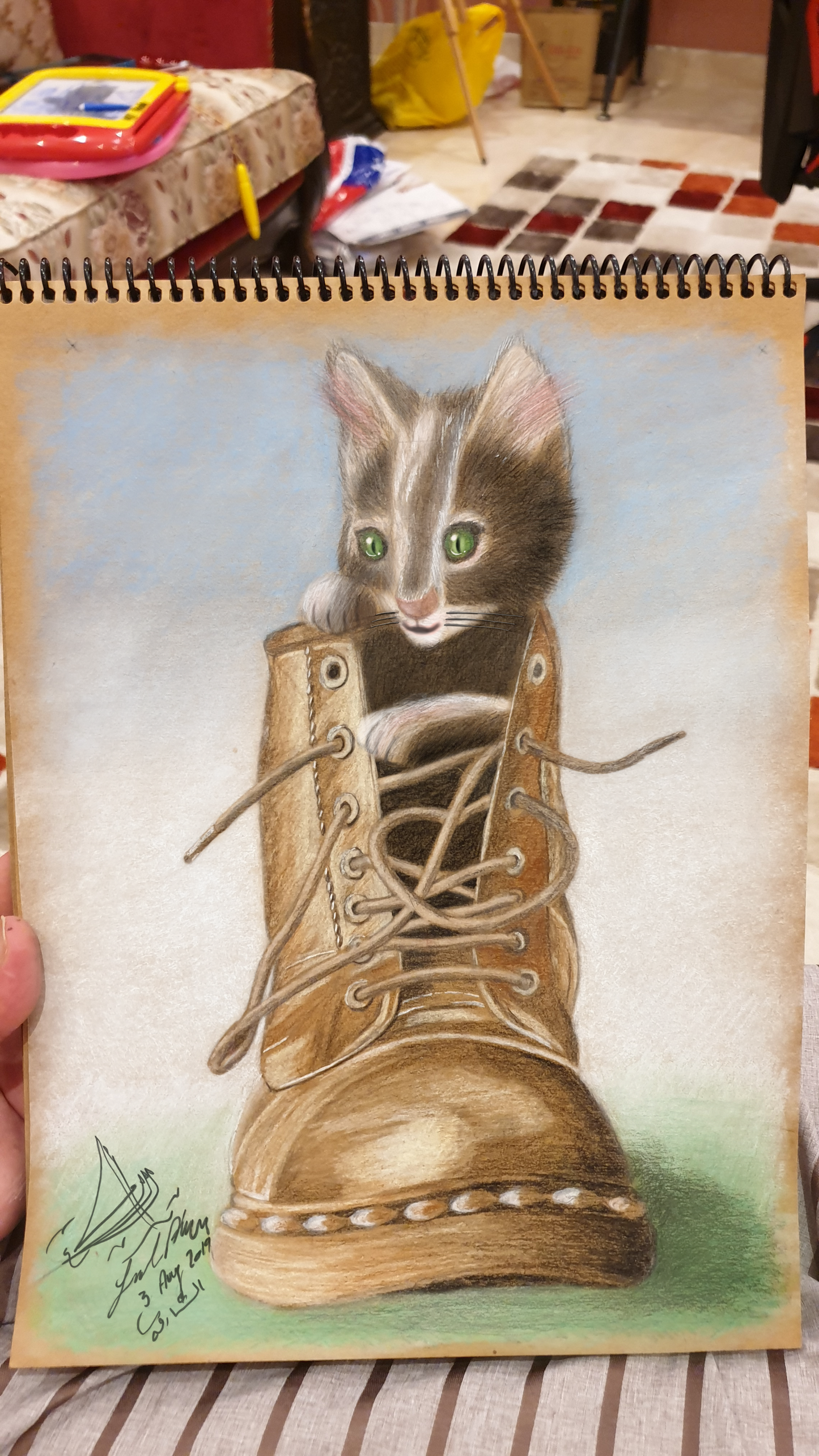 12 PCS Mini Portable Art Set Sketching Pastel  Charcoal Pencil Kit  20100350 الوان خشبية باستيل مع فحم  احترافية