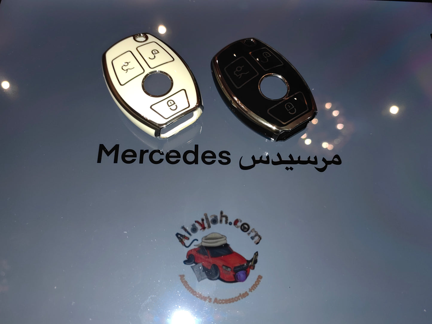 غطاء مفتاح مرسيدس اس كلاس أي كلاس اس ال سي جي كلاس جيتي  Car key case S class SL class E class C class G class GT