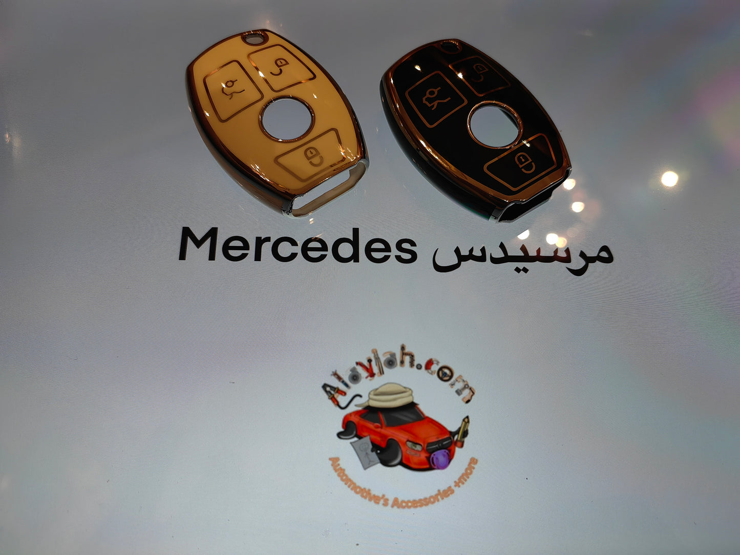 غطاء مفتاح مرسيدس اس كلاس أي كلاس اس ال سي جي كلاس جيتي  Car key case S class SL class E class C class G class GT