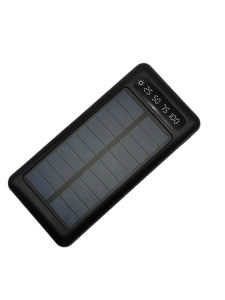 بنك طاقة شمسية بسعة 20000mAh مع كابلات مدمجة للشحن أثناء التنقل20000mAh Solar Power Bank with Built-in Cables for Charging on the Go 10500110