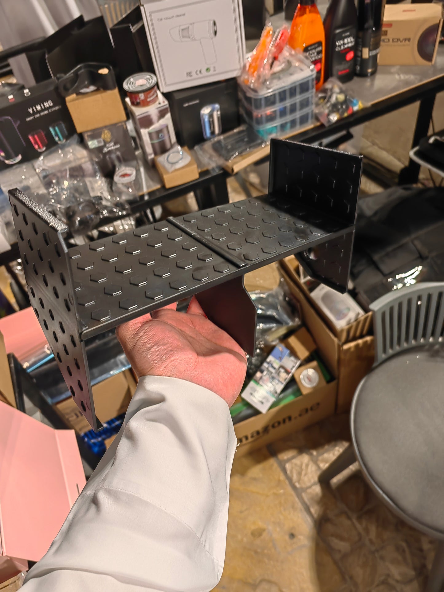 منظم تخزين صندوق القفازات الداخلي - متوافق مع فورد برونكو 2-دور و 4-دور (2021-2022)Interior Glove Box Storage Organizer Sorting Block - Compatible with Ford Bronco 2-Door & 4-Door (2021-2022)