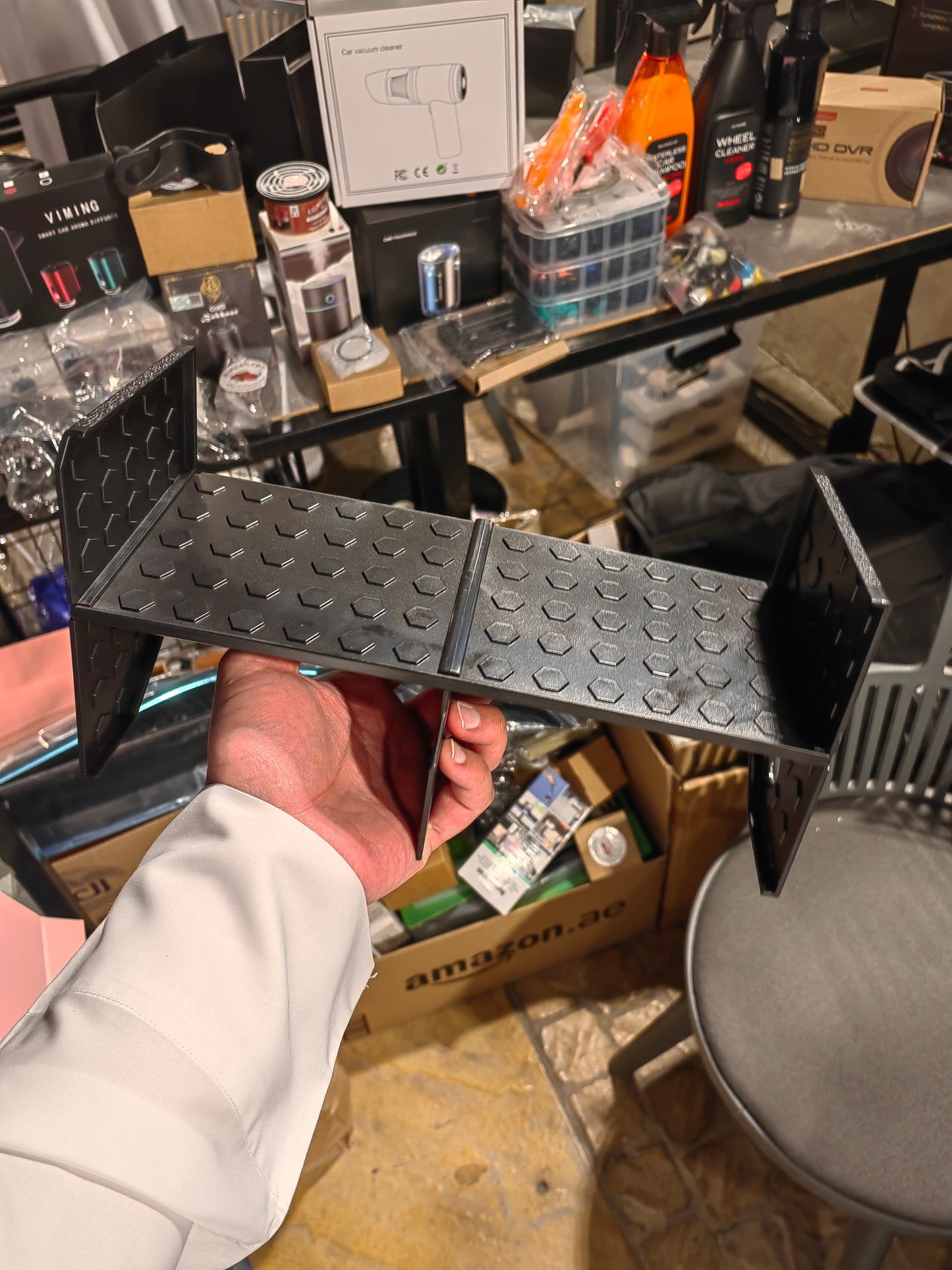 منظم تخزين صندوق القفازات الداخلي - متوافق مع فورد برونكو 2-دور و 4-دور (2021-2022)Interior Glove Box Storage Organizer Sorting Block - Compatible with Ford Bronco 2-Door & 4-Door (2021-2022)