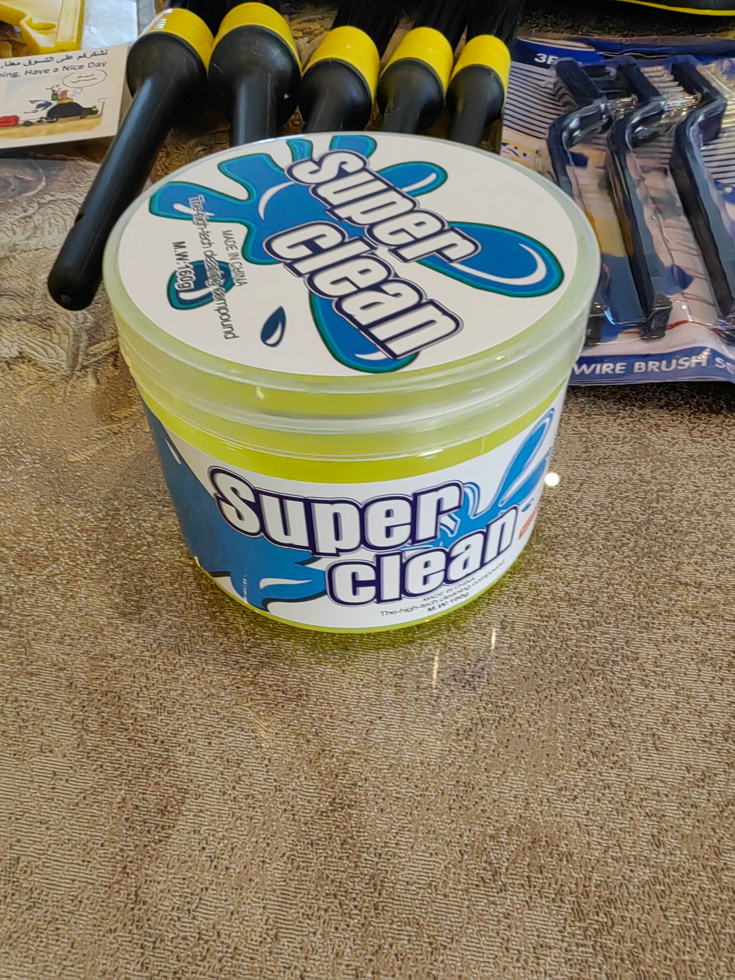 20PCS Car Detailing Brush Kit with Drill Attachments – Interior, Exterior, Tire & Wheel Cleaner Set مجموعة فرش تنظيف السيارات 20 قطعة مع ملحقات مثقاب – لتنظيف الداخل، الخارج، الإطارات والعجلات